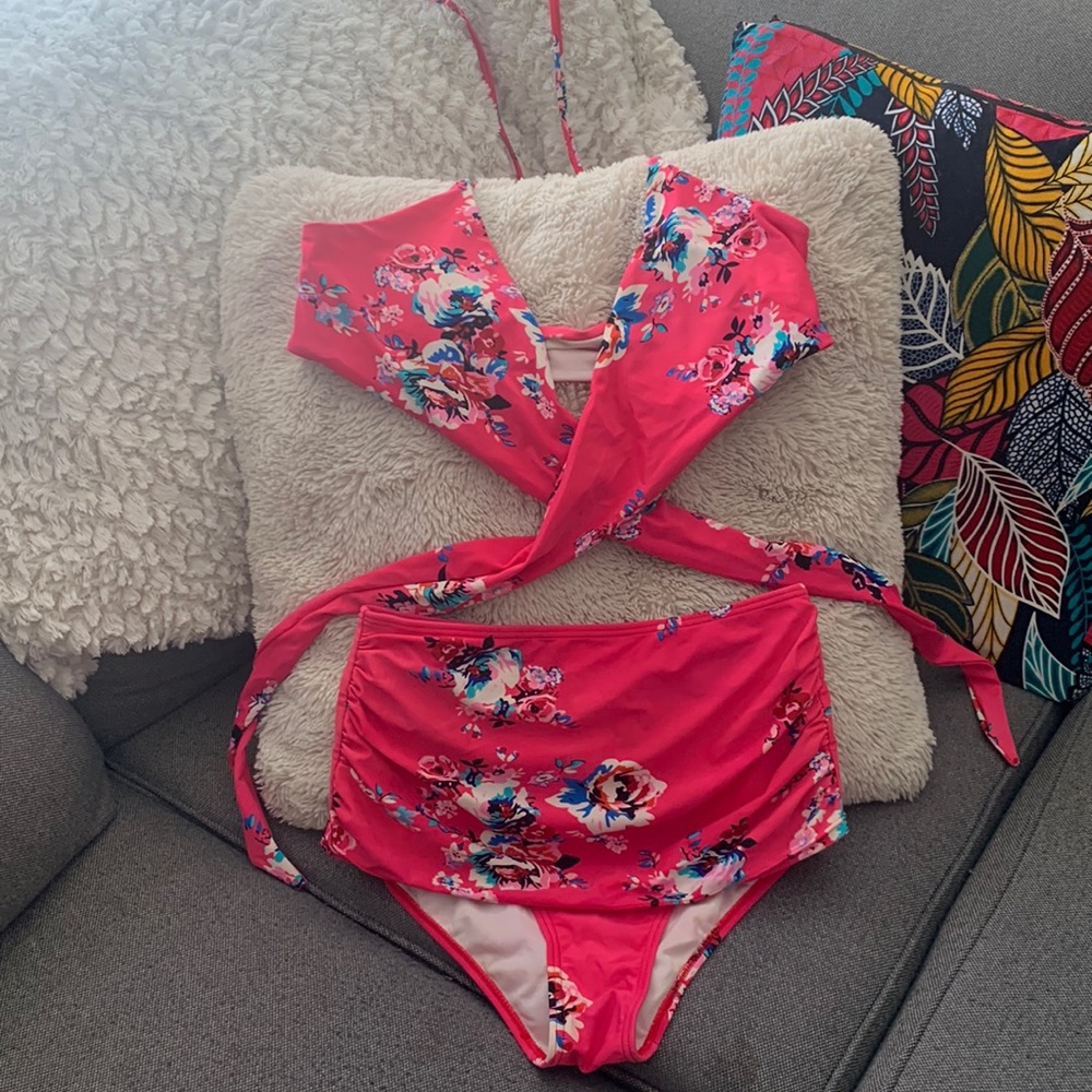 Cocoship high waisted bikini